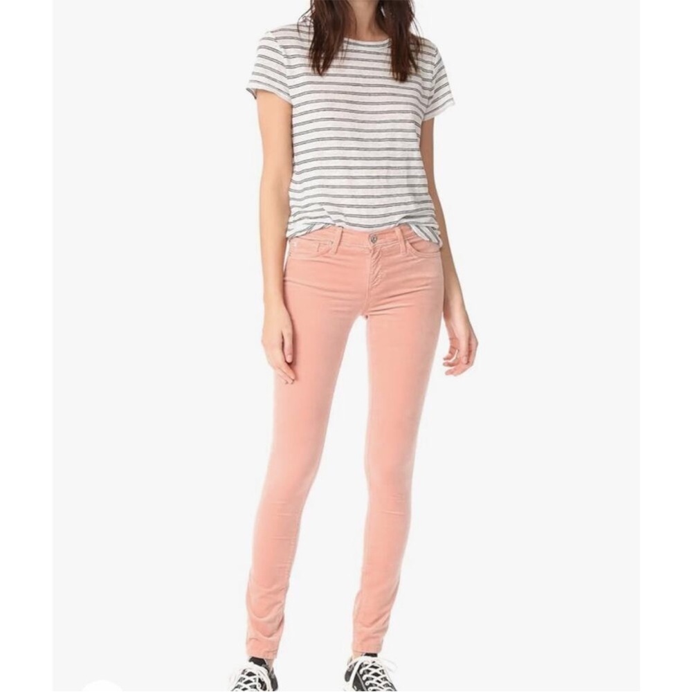 Ag Adriano Goldschmied Pink Slim Fit Leggings